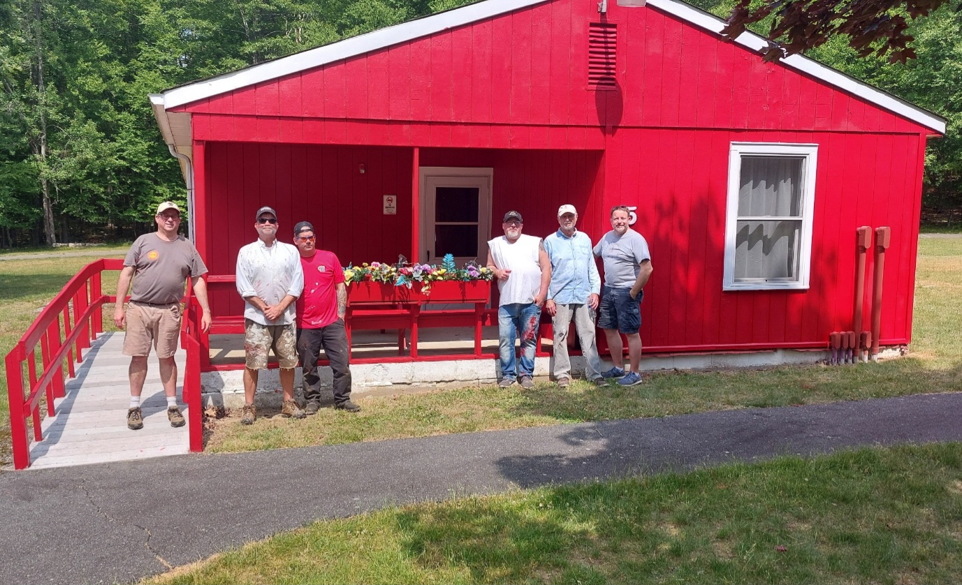 Renna Media Green Brook Lions Club Maintain Cabin