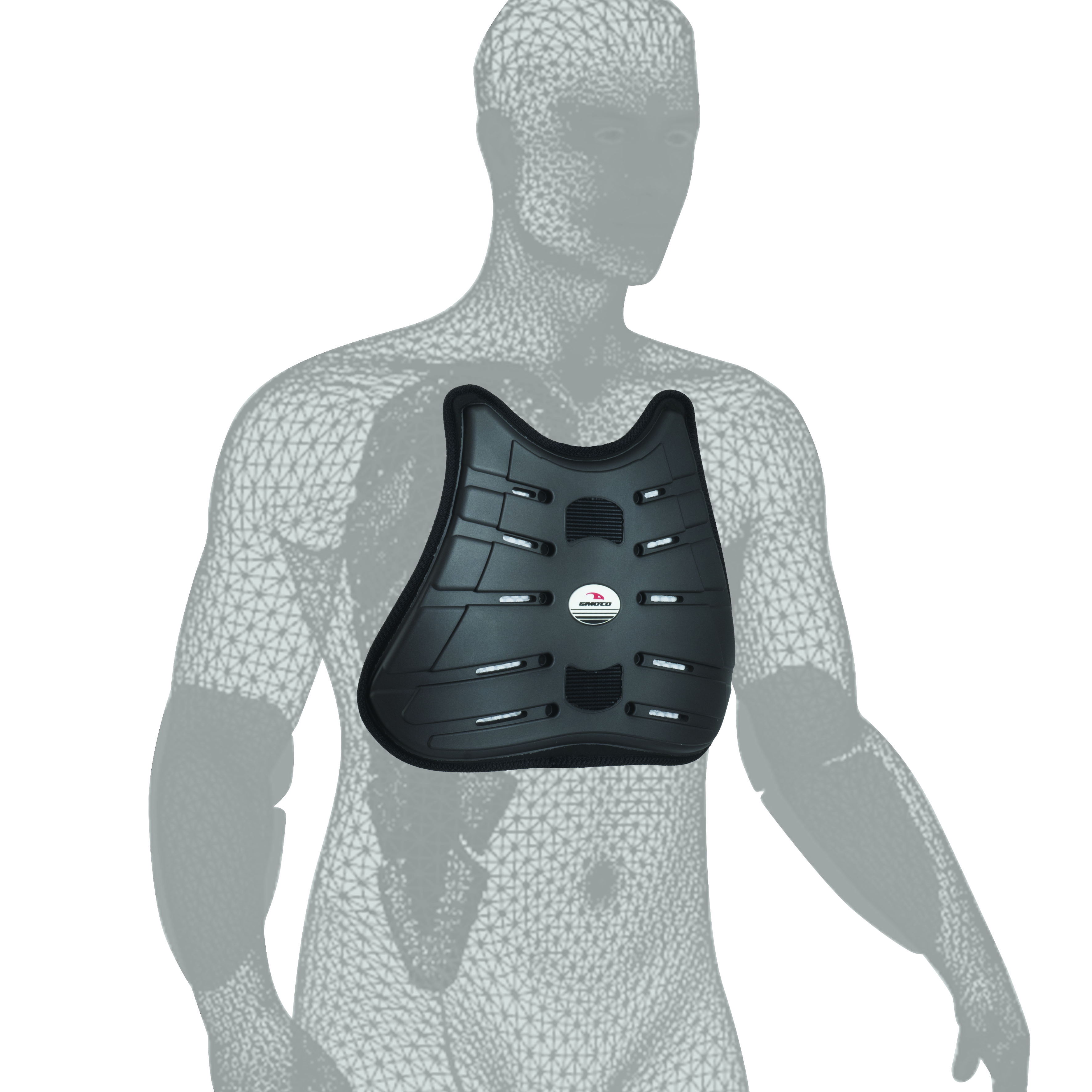 Brustprotektor GIMOTO CHEST PRO RENNGRIB