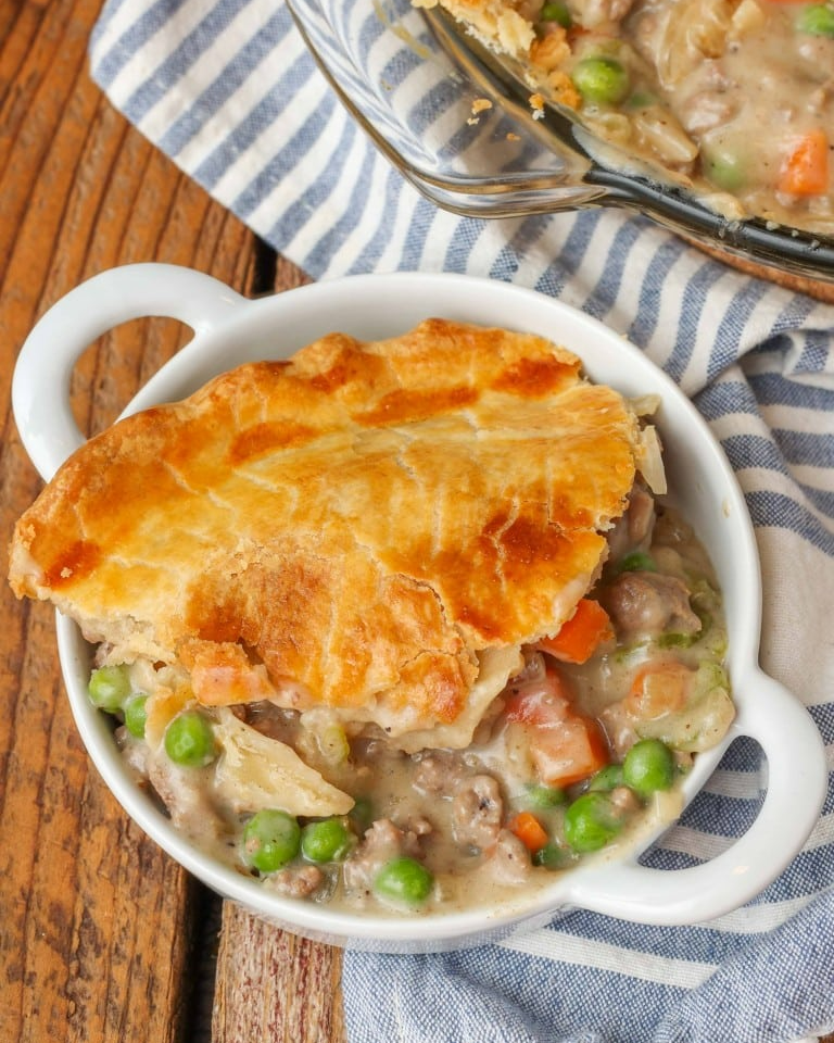 Ground Beef Pot Pie.