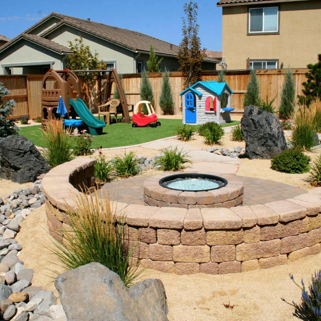 Backyard Fire Pits for Reno Landscapes Reno Green Landscaping