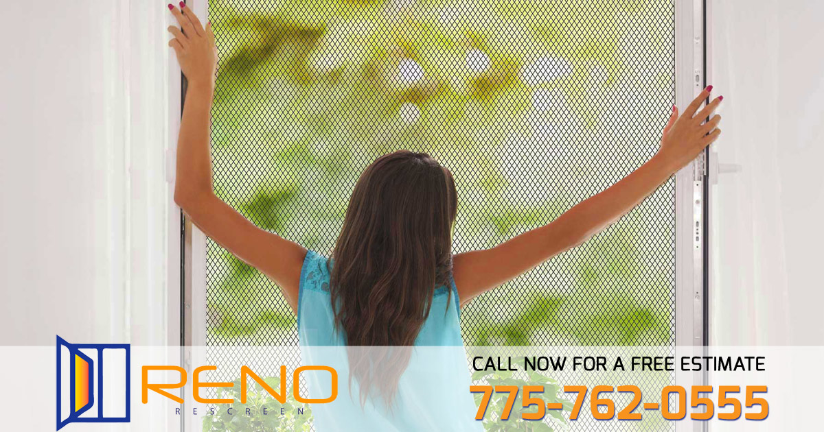 Patio Slider Door Rescreening Reno, NV Reno Rescreen 7757620555