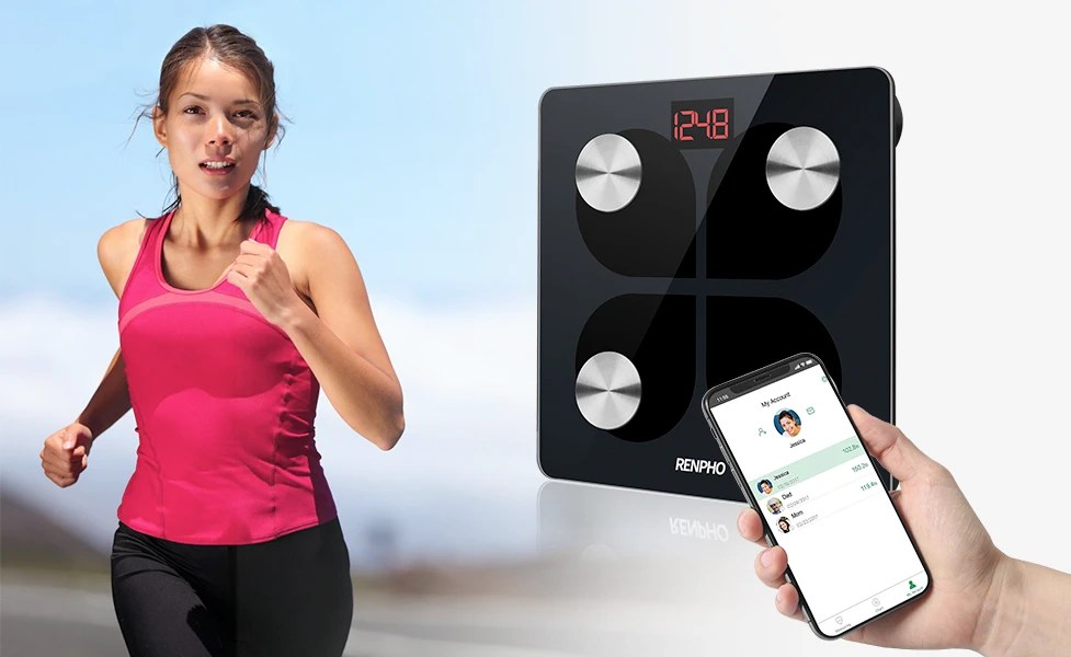 Smart Scale Body Weight Rechargeable Your Personal Monitor