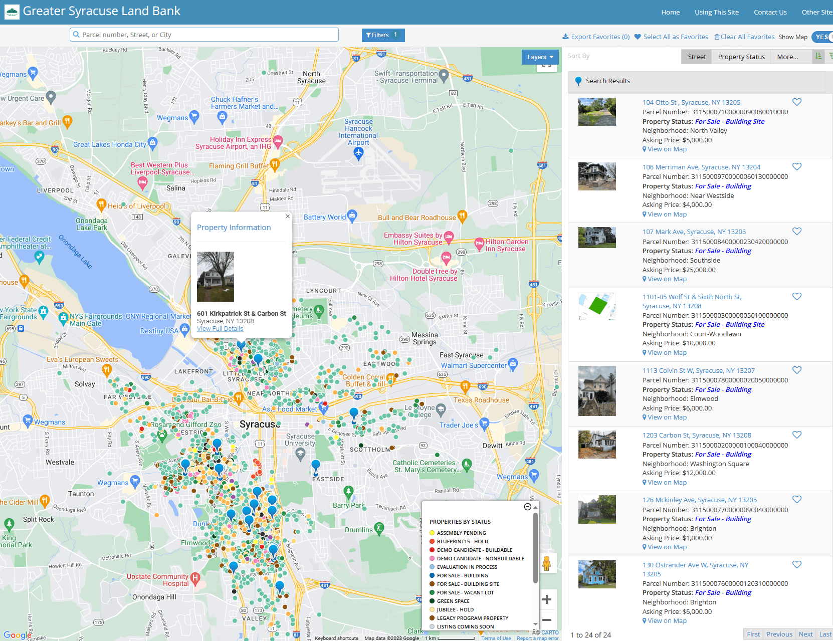 Acquiring Properties from the Syracuse NY Land Bank Renpro