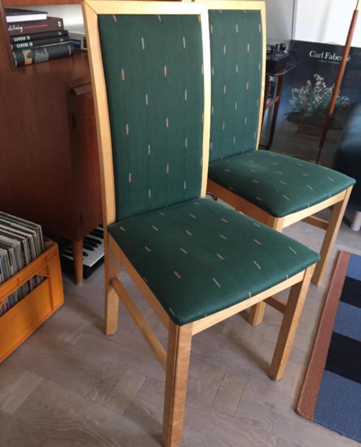 4 matbordsstolar skänkes bortskänkes Stockholm