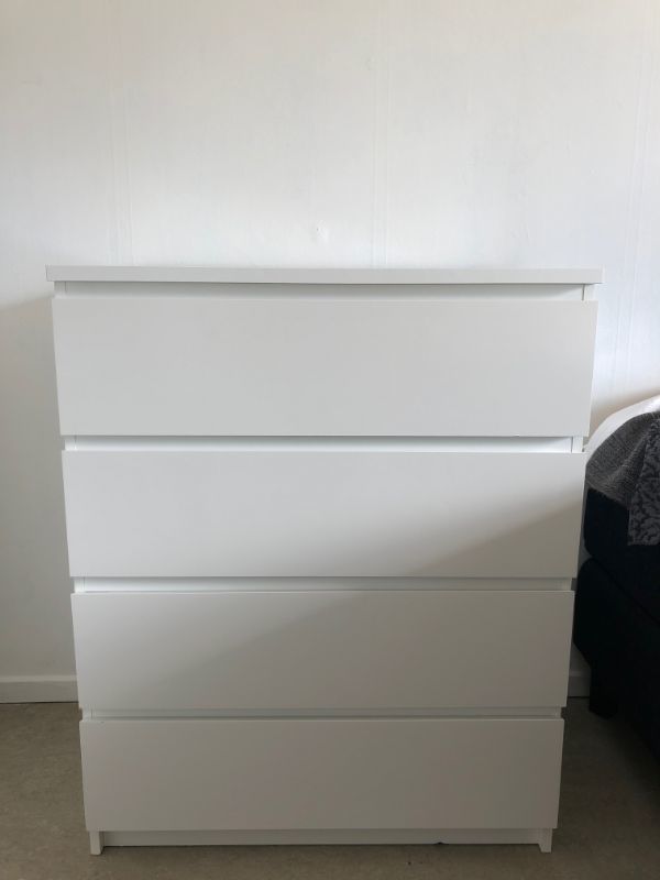 malmbyrå 4 lådor Malm Byrå 4 Lådor Ikea Bortskänkes | Stockholm