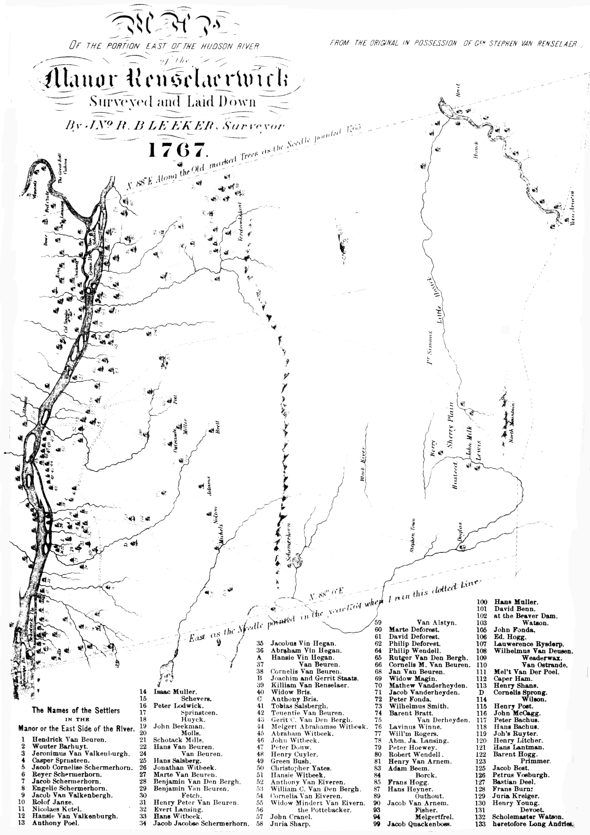 1767 Manor of Rensselaerwyck