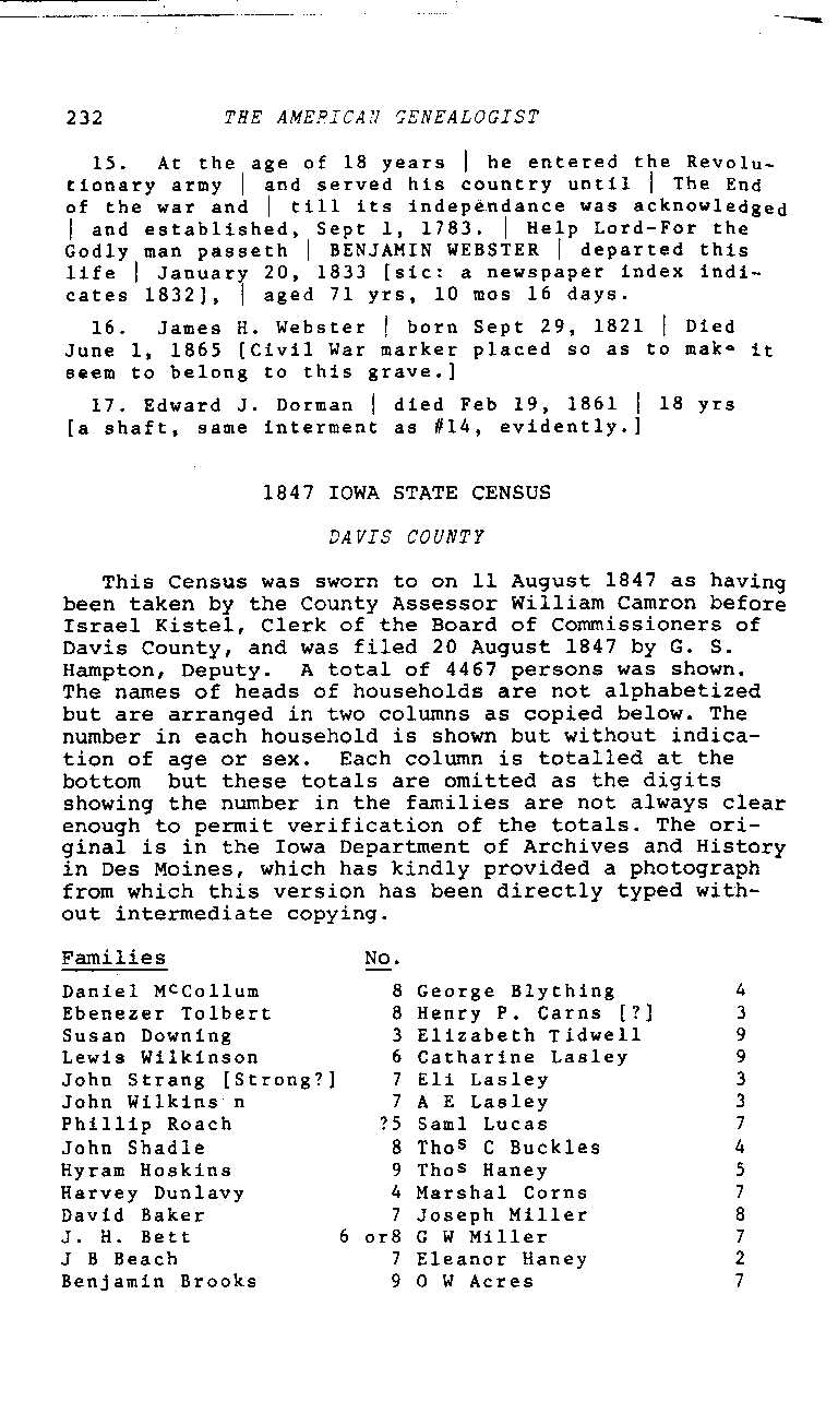 Rensselaer County, NY Gen site Interments in ster Cemetery