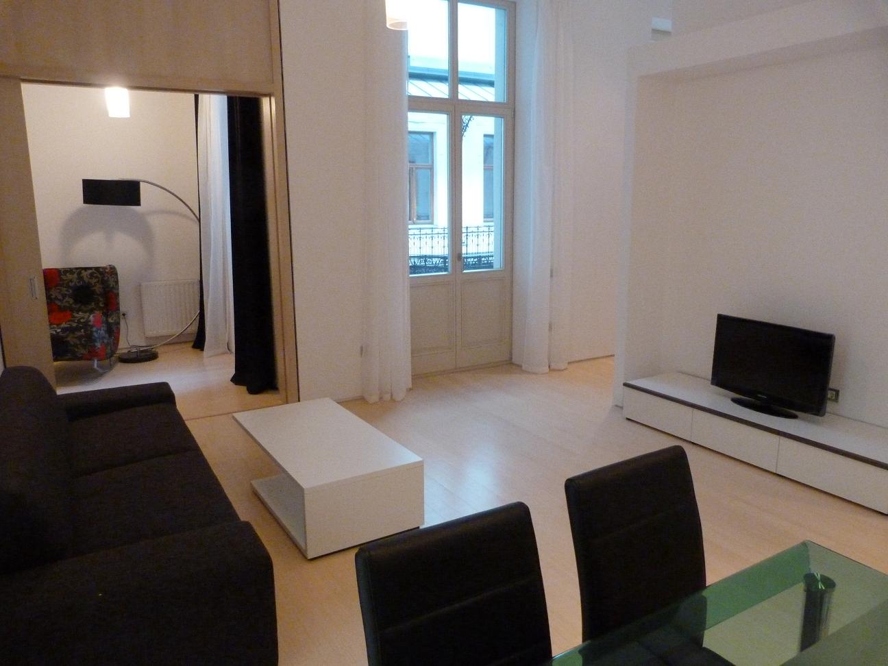 Luxury apartment in Budapest is located in downtown
