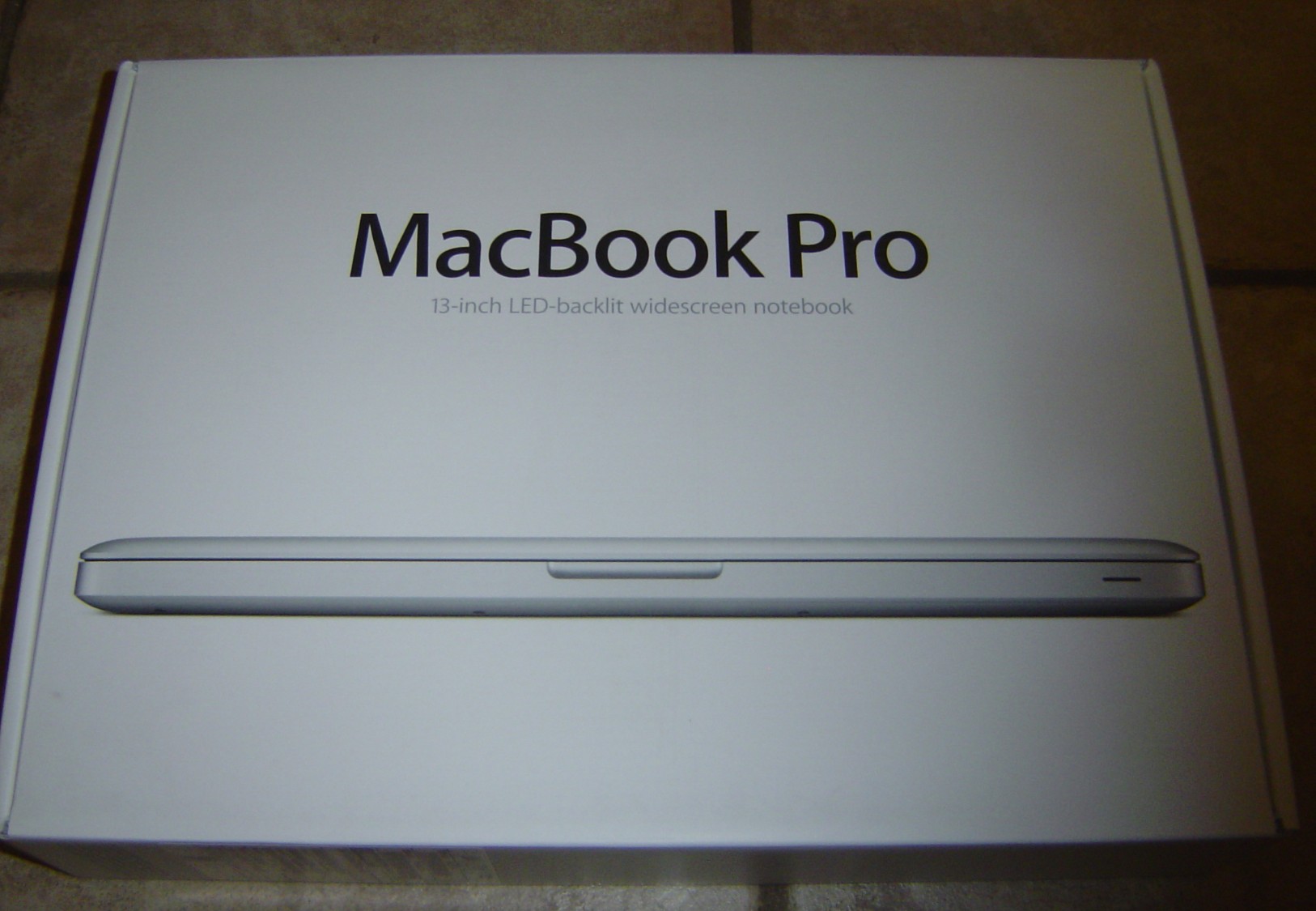 FREE SHIPPING Apple Macbook Pro 13" Core I7 Empty Box with Comfort Foam