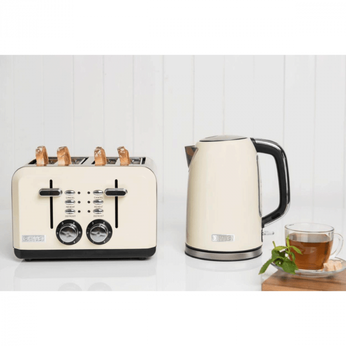 Cream Kettle & Toaster Rent2Buy