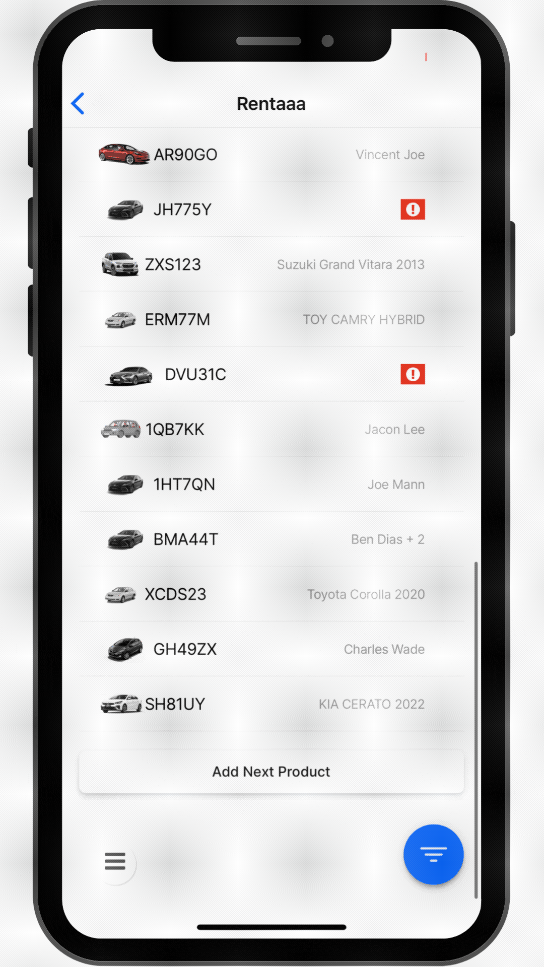 Fleet Rental Business Software RentAAA Vehicle Management Software