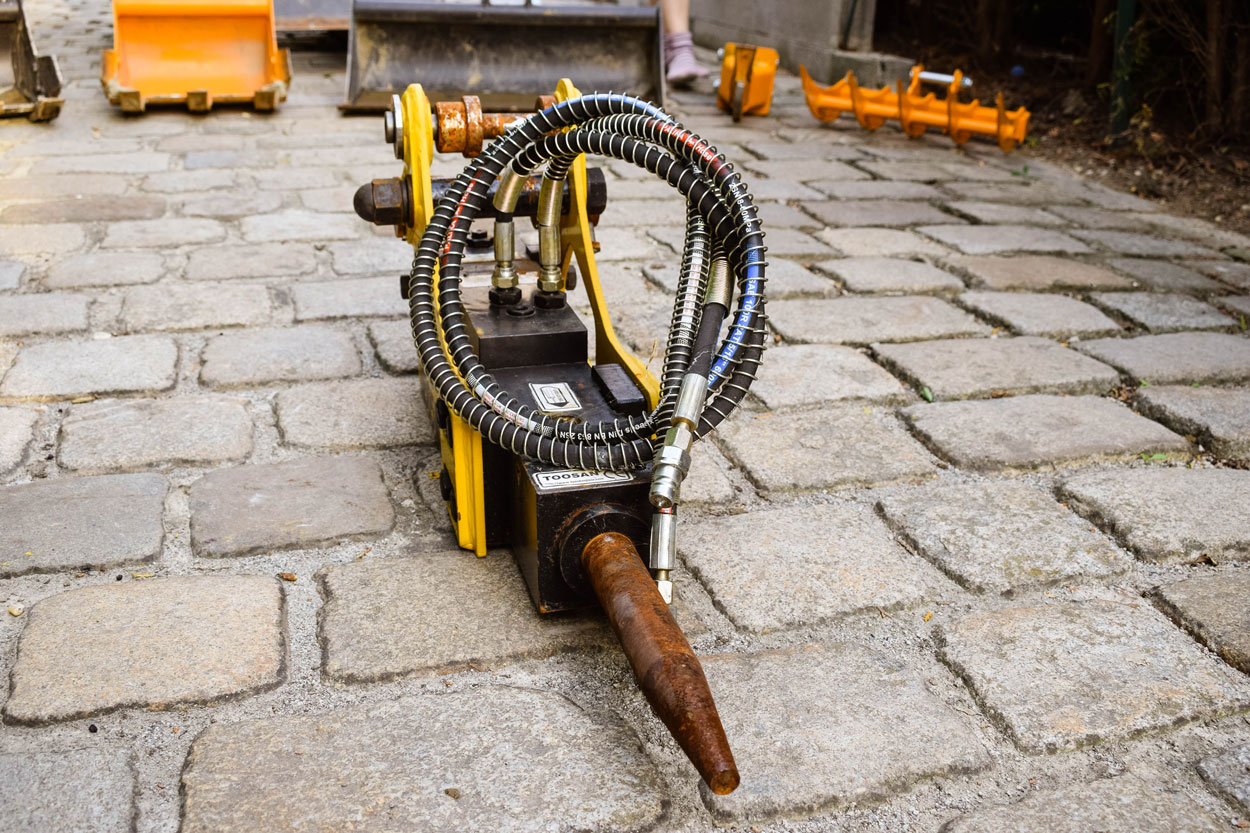 Hydraulikhammer Rent A Bagger