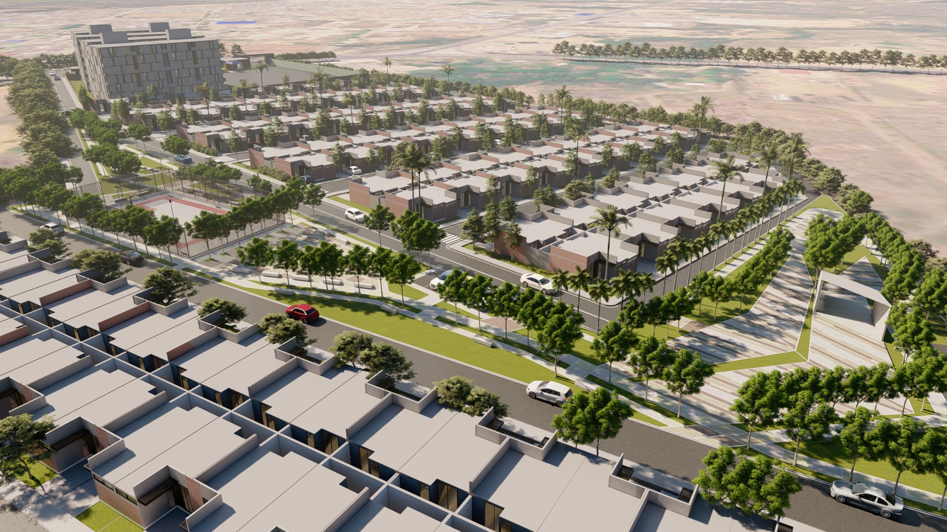 Proyecto de Casas Urbanización Abierta Monterosso Trigal del Norte