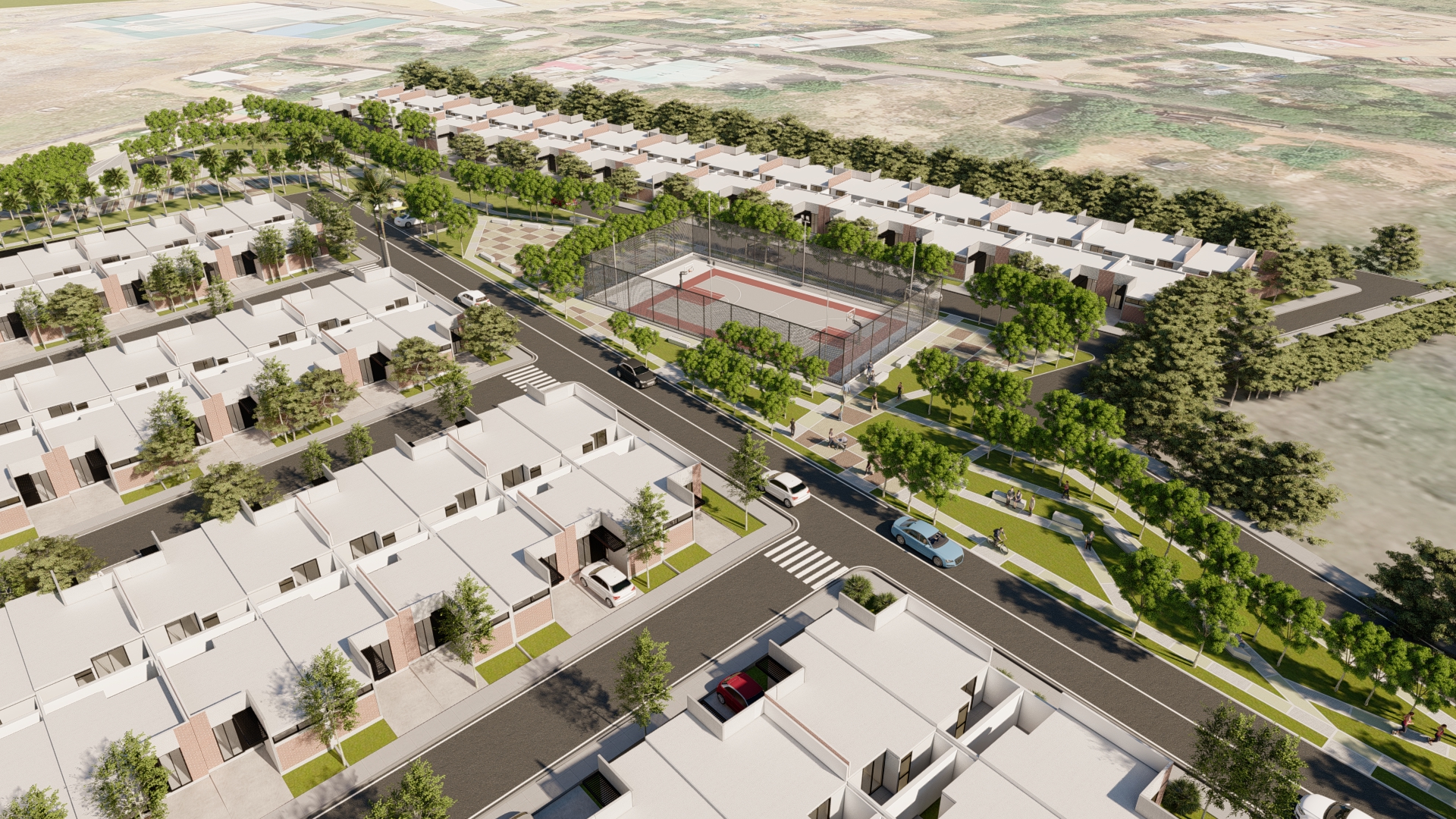 Proyecto de Casas Urbanización Abierta Monterosso Trigal del Norte