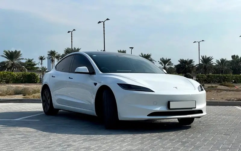 Rent Tesla Model 3 Standard Plus 2024 From AED 350/Day