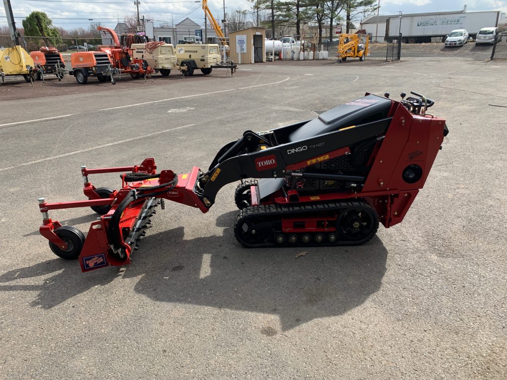 Rake Direct Drive Power Box Rake for Dingo RentalWorld