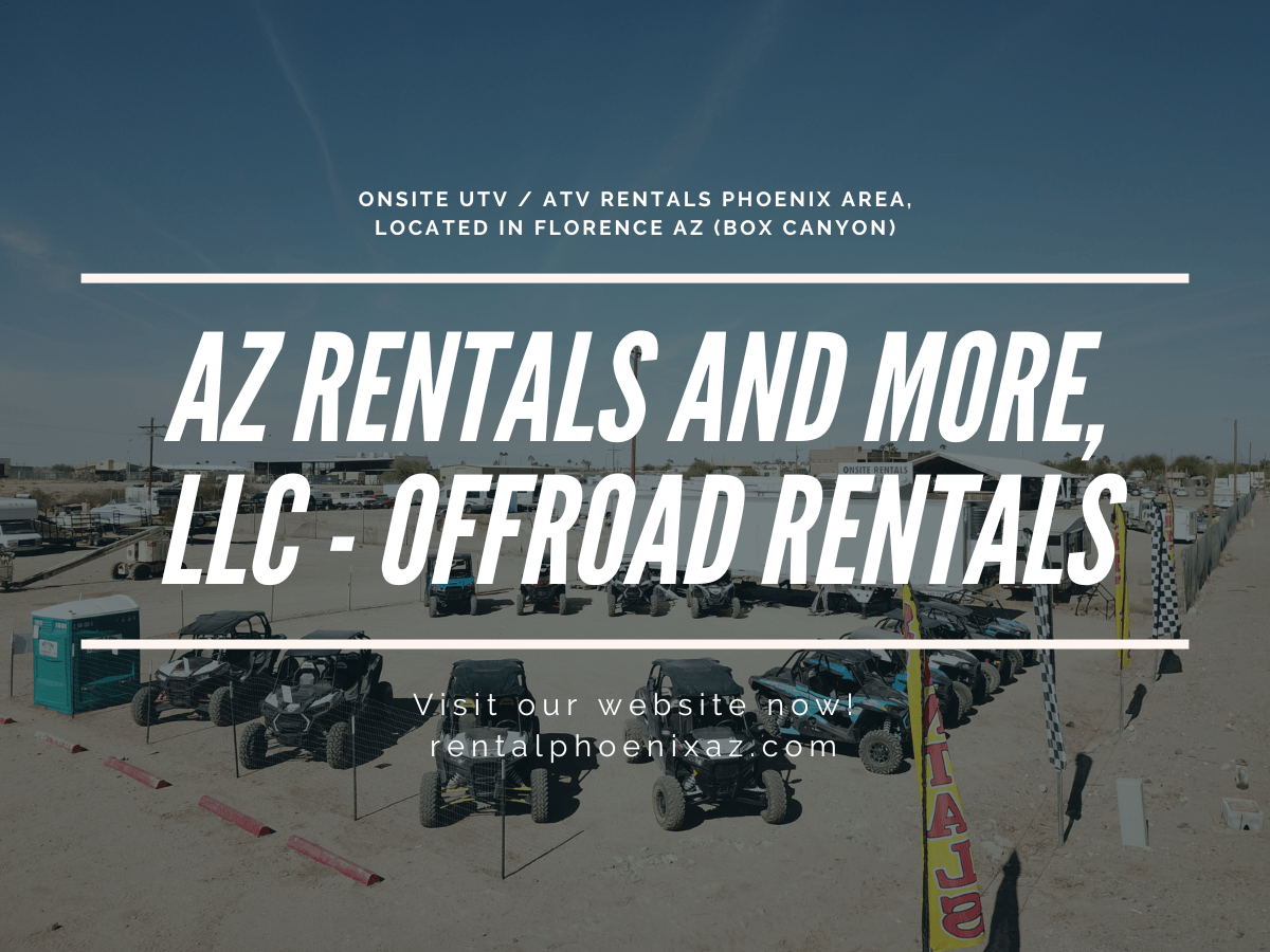 ATV Rentals Phoenix AZ Payson Rental Location Added