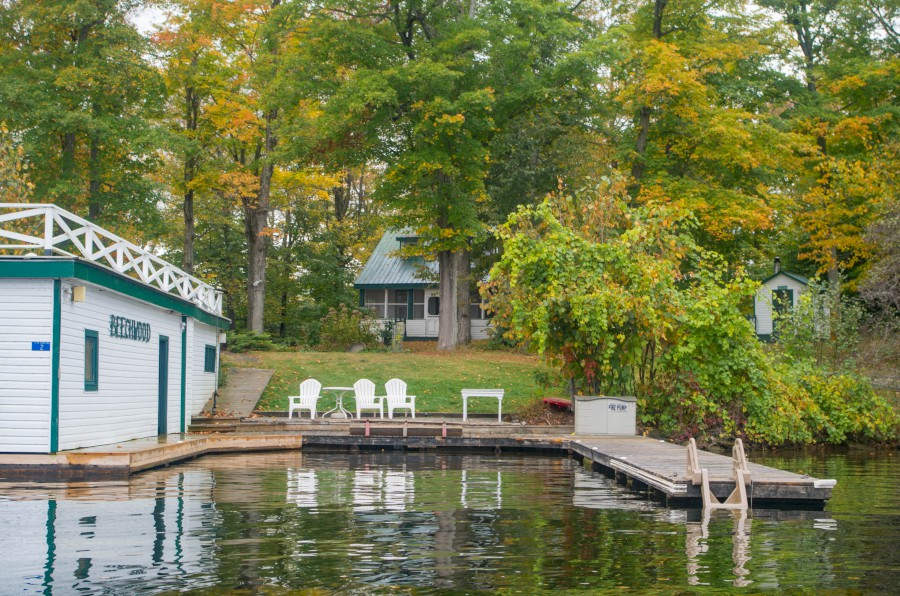 Ontario Cottage Rental Private Island on Gloucester Pool