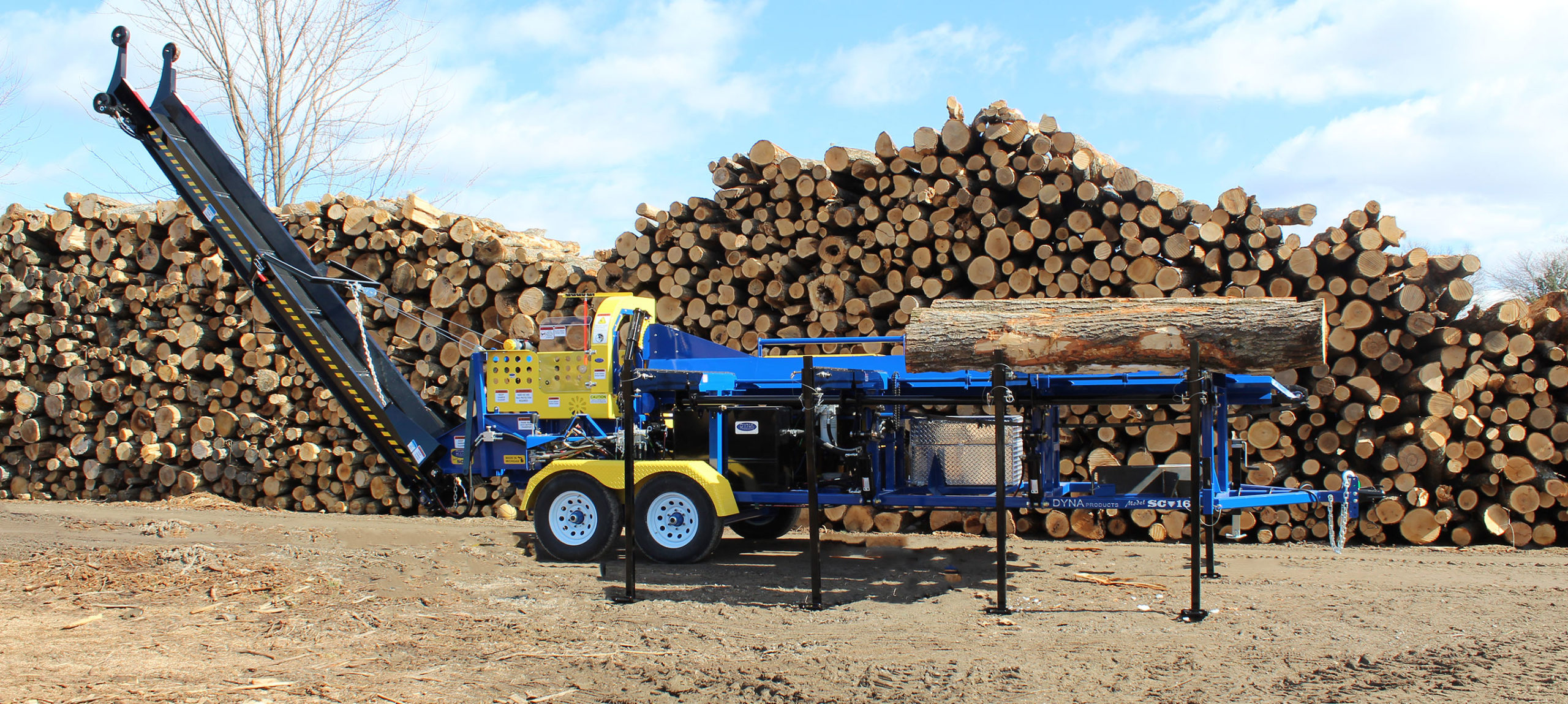 Used DYNA 2021 SC16 CAT Diesel Firewood Processor
