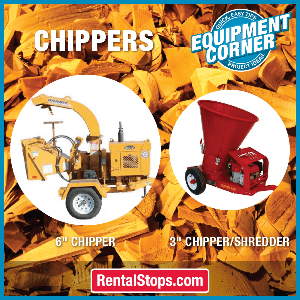 Equipment Corner Chippers Blog for Rental Stop, Party Rental Store