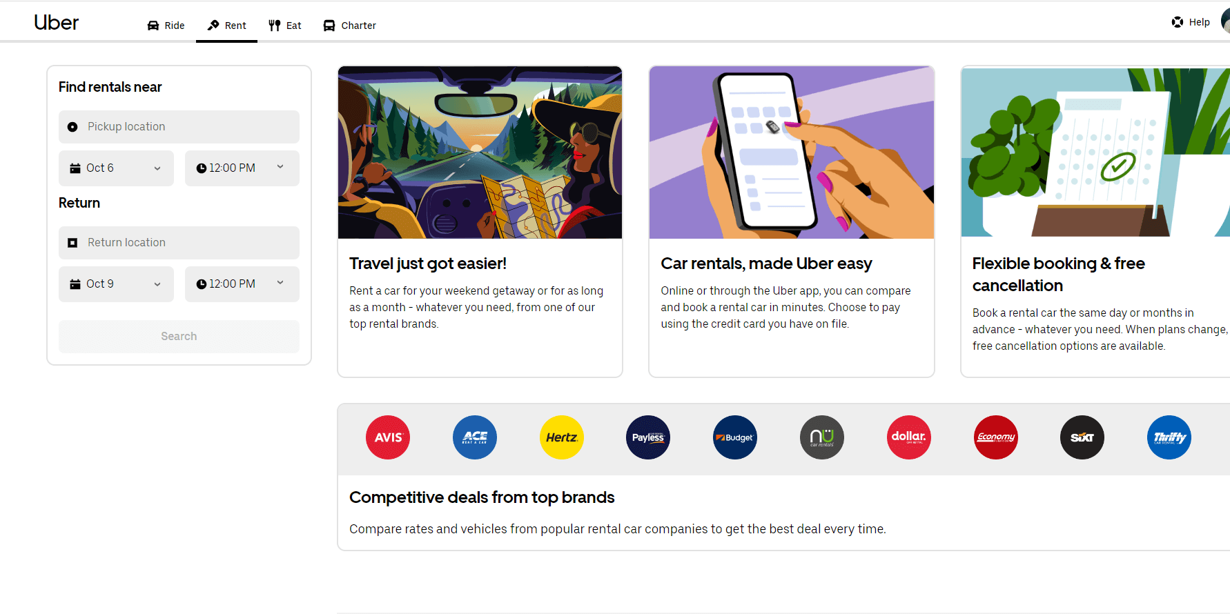 Uber Rent Vs. Uber Carshare Are They The Same? » Rent A Prestige Car