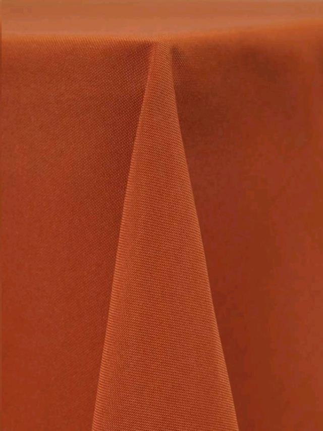 BURNT ORANGE POLY LINENS Rentals Colonial Heights VA, Where to Rent BURNT ORANGE POLY LINENS in