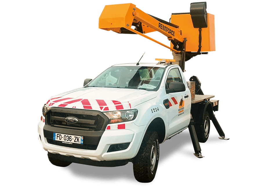 Location 4x4 Nacelle 13,80 m RENTFORCE Nacelles