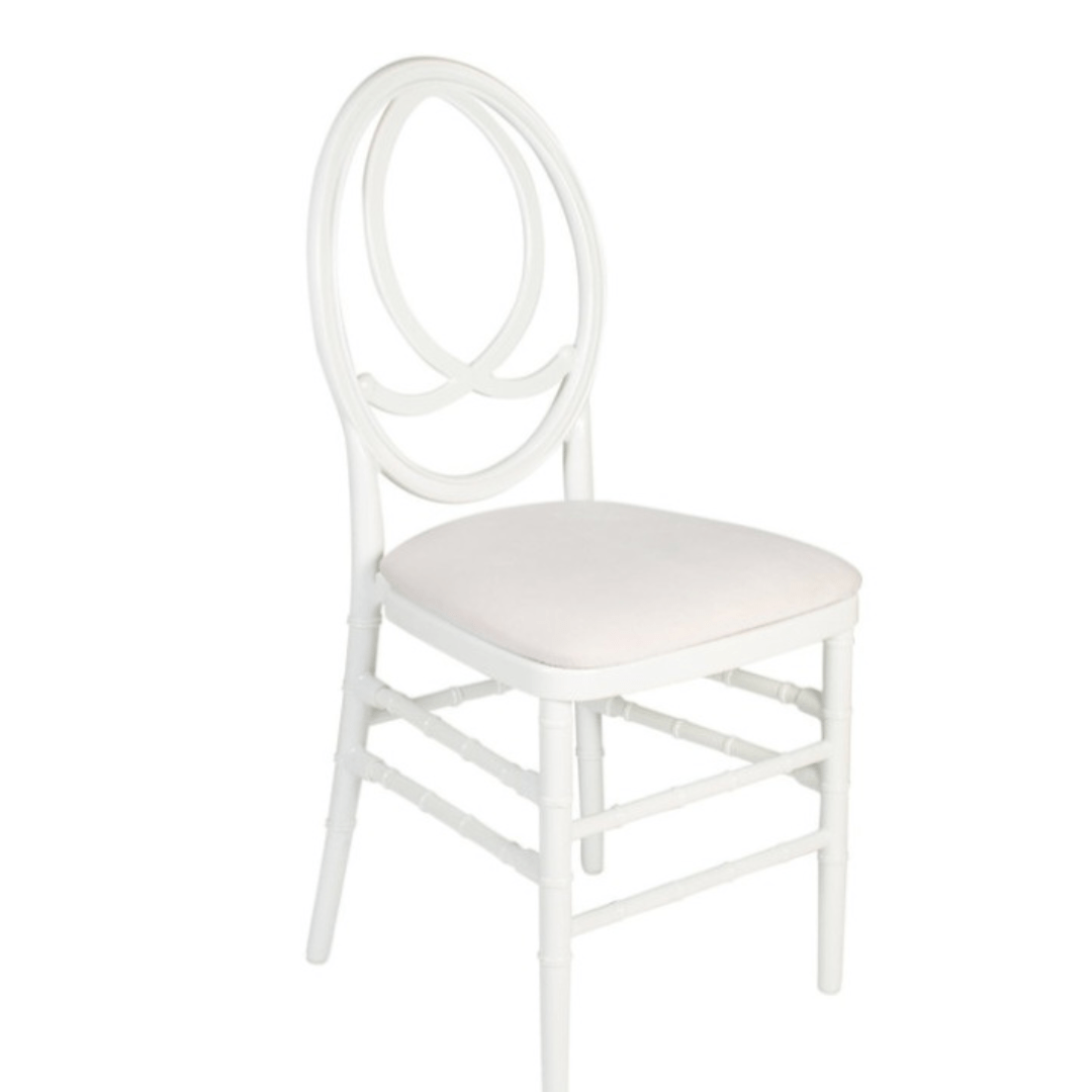 Resin Infinity Chair (white) RentIt BB