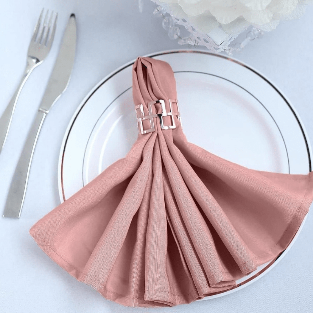 Napkins (Dusty Rose) RentIt BB