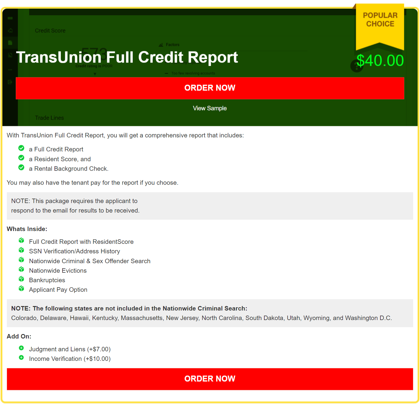 How To Order A Tenant Screening Report RentPrep