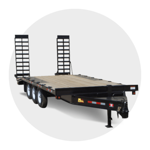 Heavy Duty Double Axle Trailer Rental (16') • Rent Source