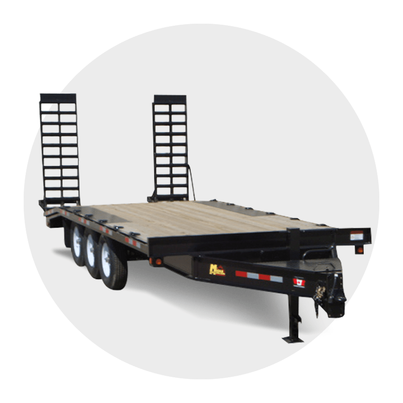 Heavy Duty Double Axle Trailer Rental (16') • Rent Source