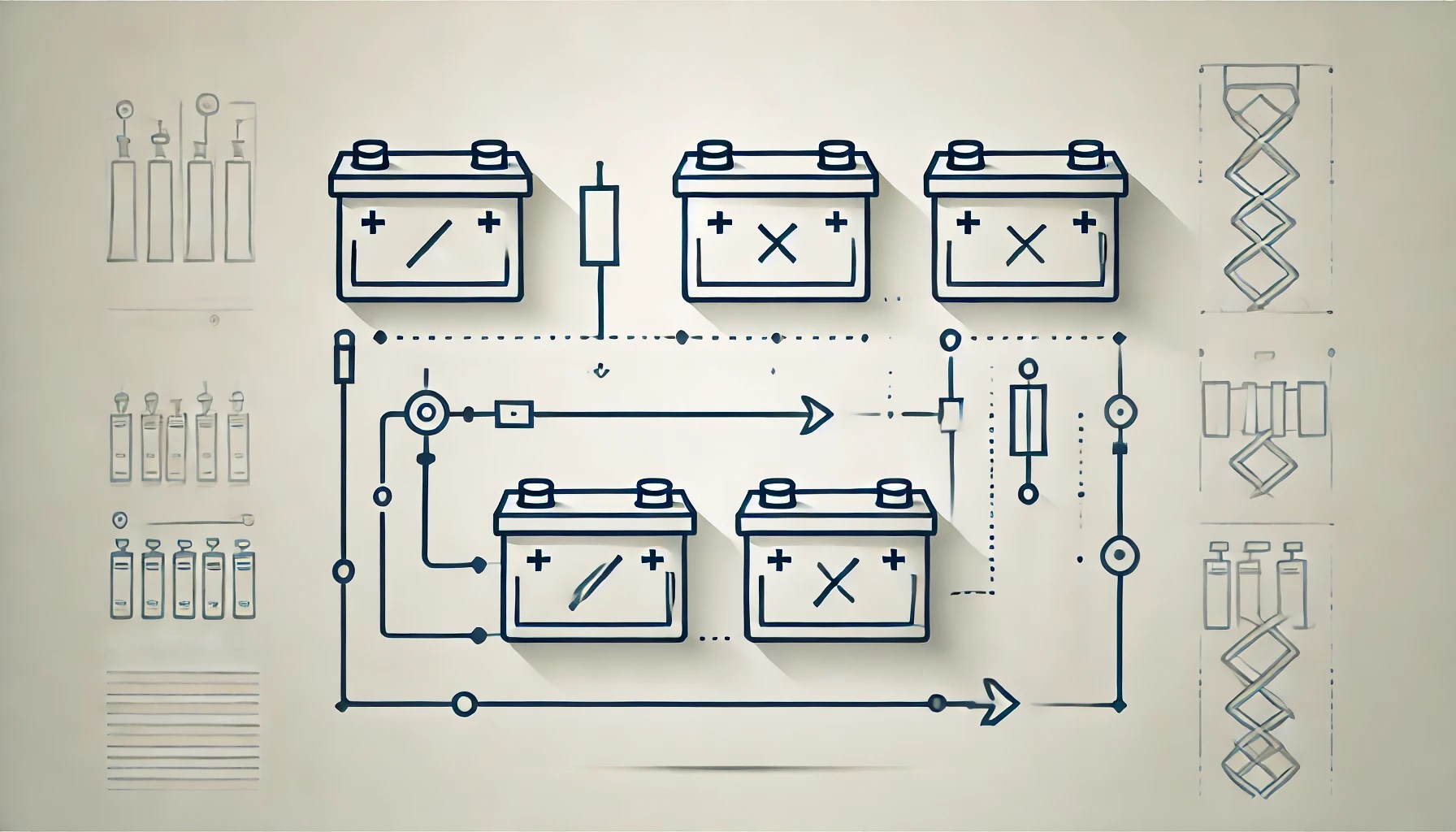 How To Connect Batteries In Series & Parallel - Renuth