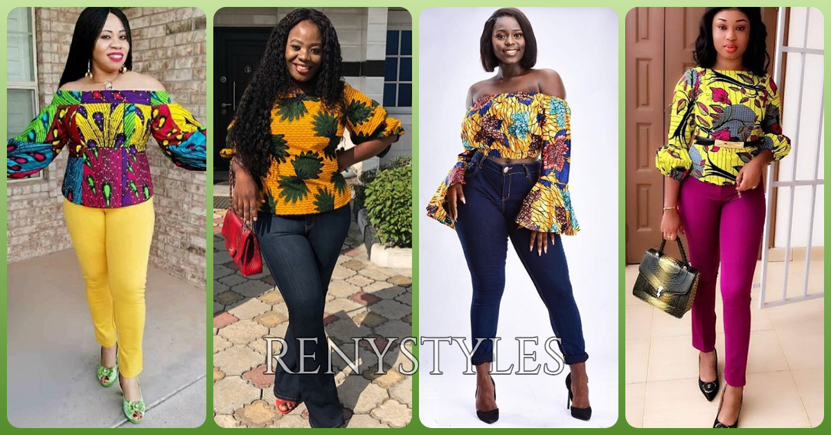 Top 30 African Ankara Tops You Need 2023 Reny styles