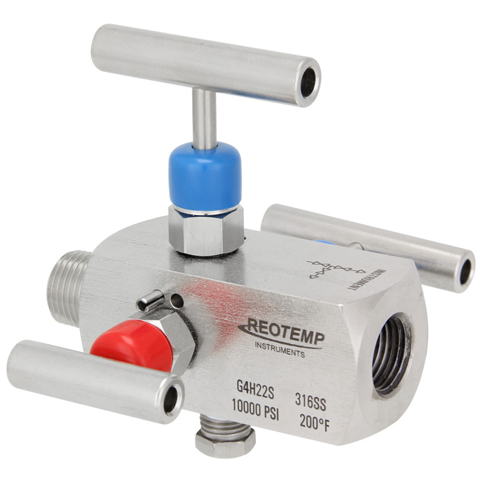 Double Block & Bleed Reotemp Instruments