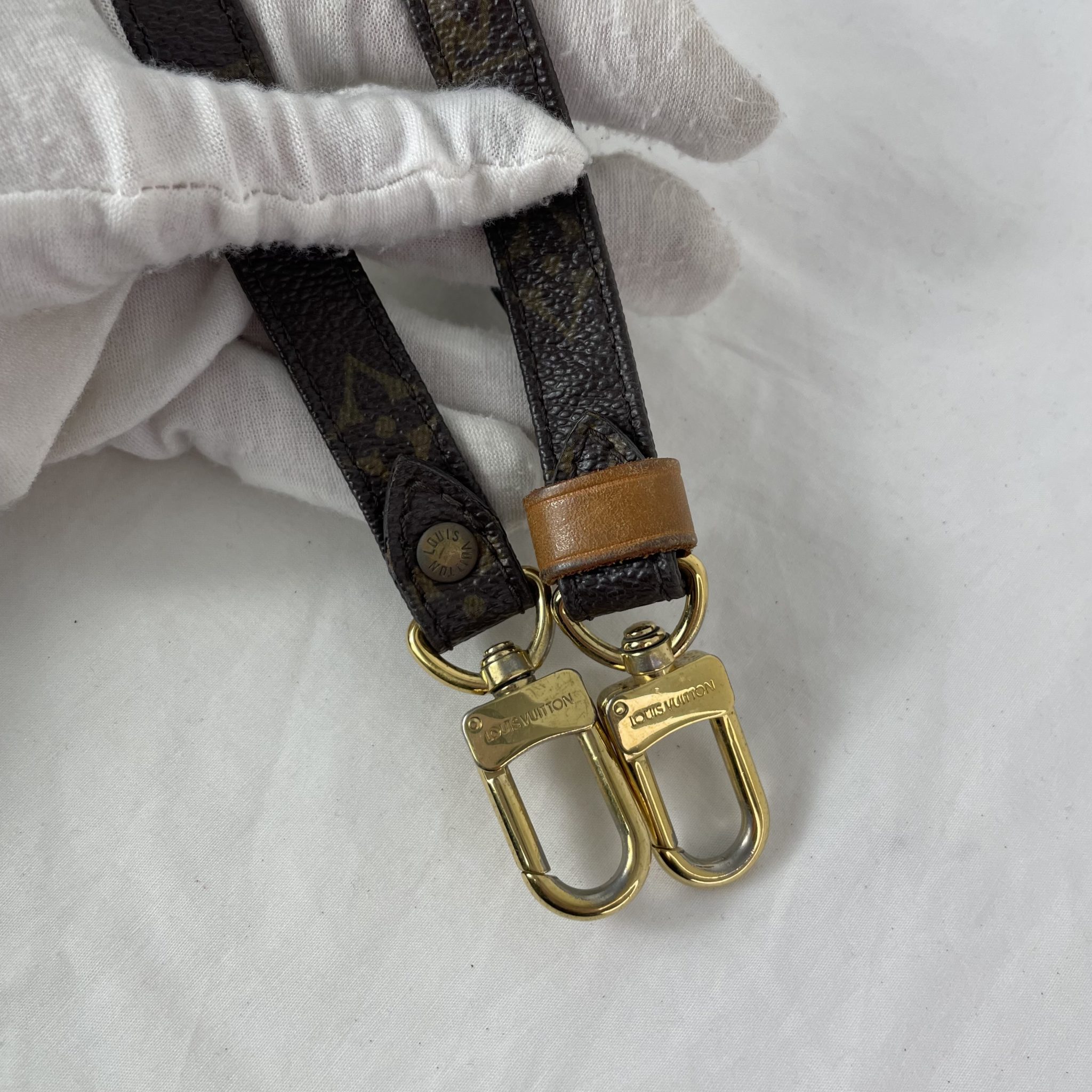 Louis Vuitton Monogram 16MM Adjustable Shoulder Crossbody Strap