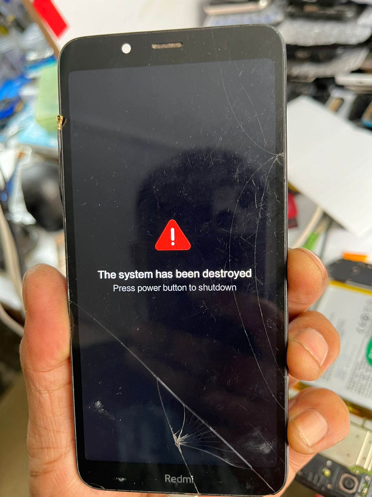 Xiaomi Error The system has been destroyed RepairMyMobile.co