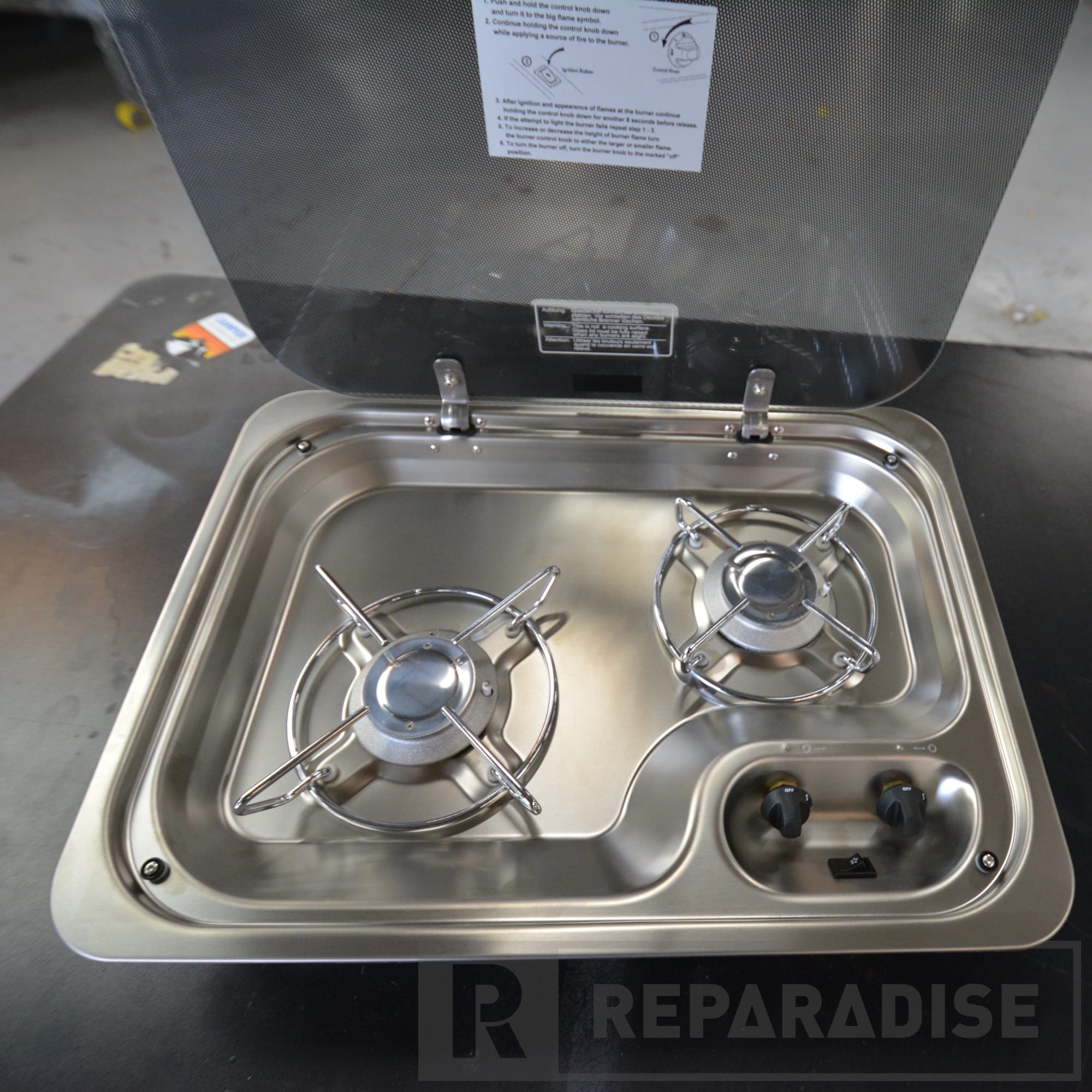 Dometic CE99 2Burner Cooktop Stove Reparadise
