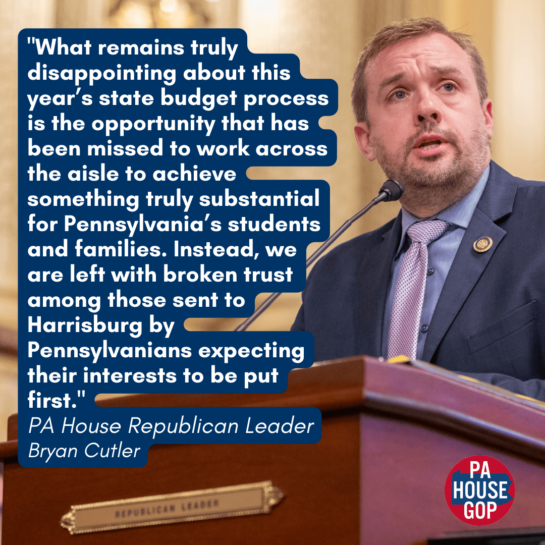 Press Releases Republican Leader Bryan Cutler