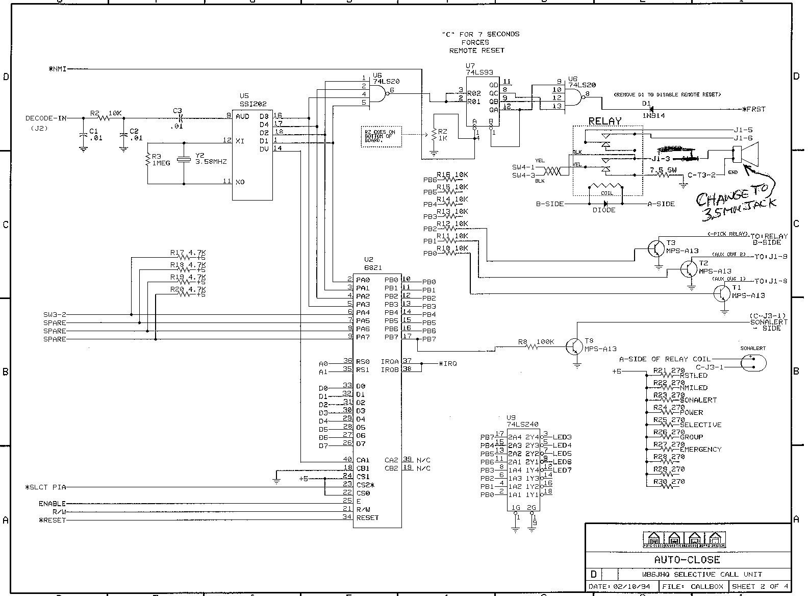 WB6JHQ Repeater Controller Repeater Builder