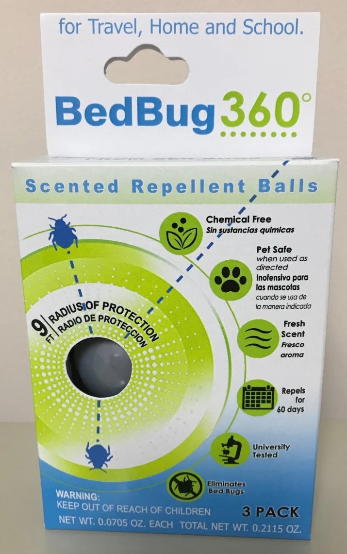 Bed Bug Balls Repel 360