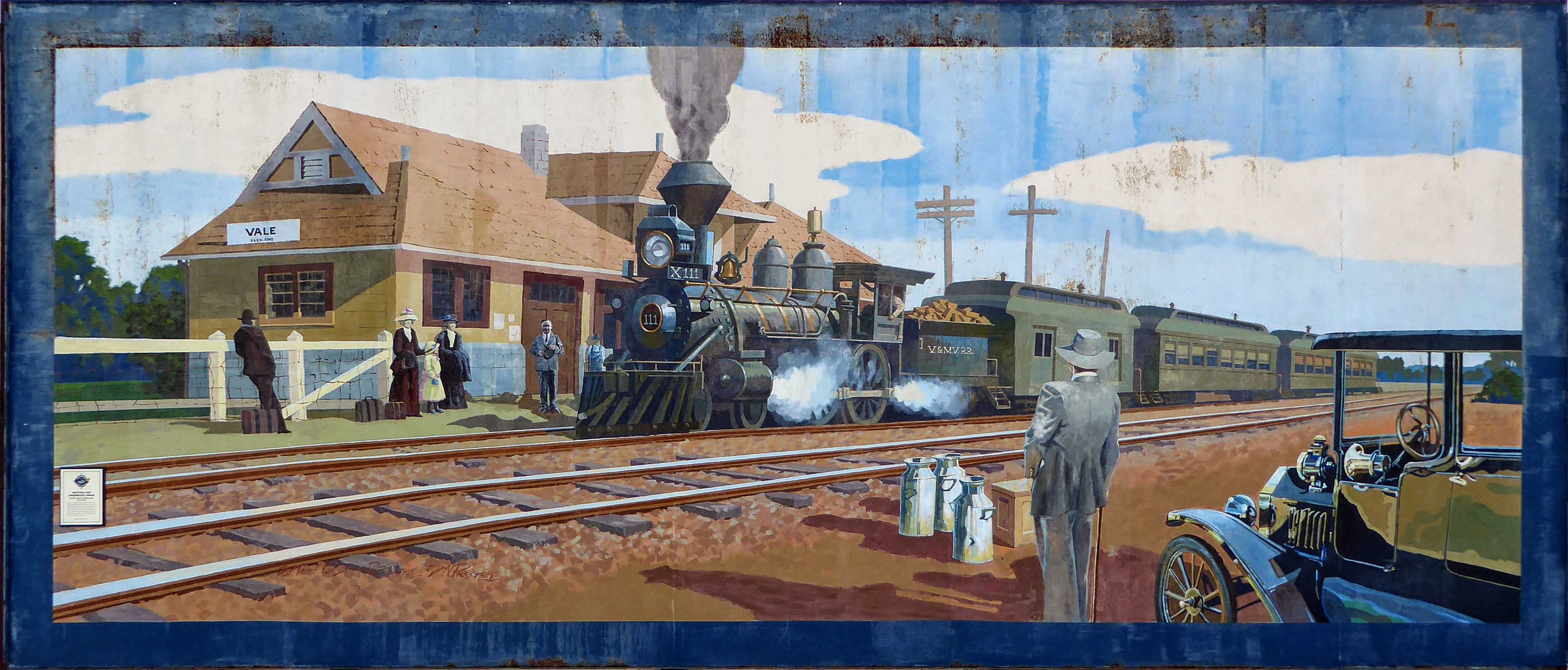 Vale, Oregon The Oregon Trail Murals Our Epic Journey