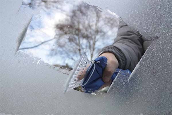 Are heated ice scrapers an effective method for clearing your windshield?