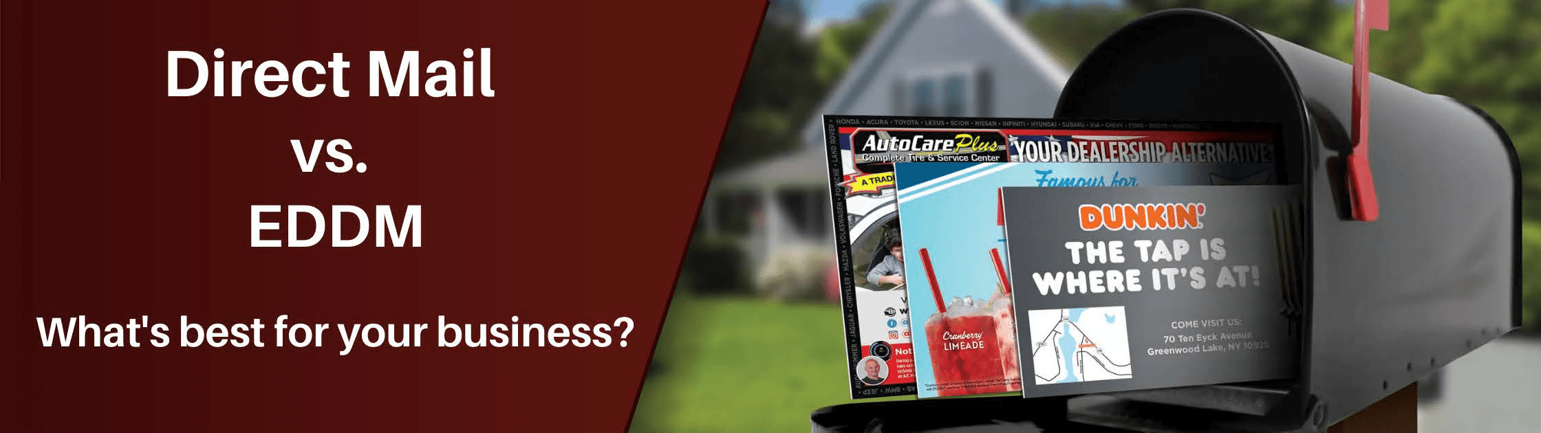 Replica Printing Direct Mail vs EDDM