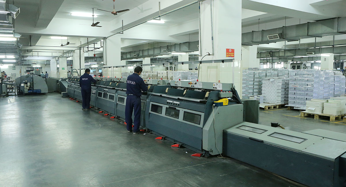 Infrastructure PostPress Replika Press Pvt. Ltd.