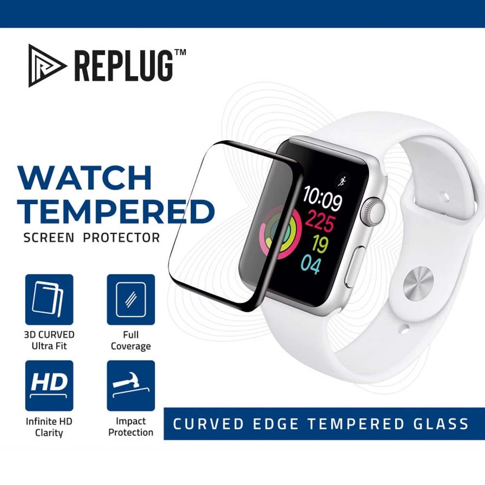 Durable Tempered Glass Watch Faces Replug
