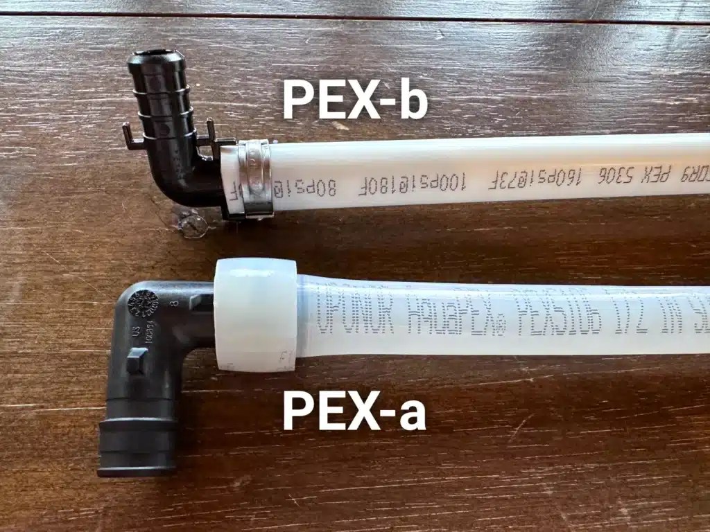 PEX A vs. PEX B: What's the Difference?