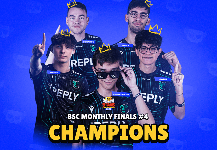 Reply Totem wins the BSC Monthly Finals! News Reply Totem