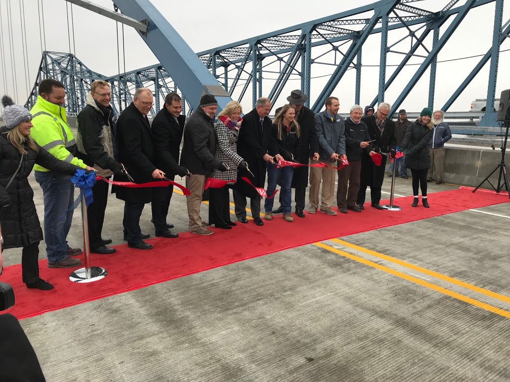 Dale Gardner Veterans Memorial Bridge Opens Tony
