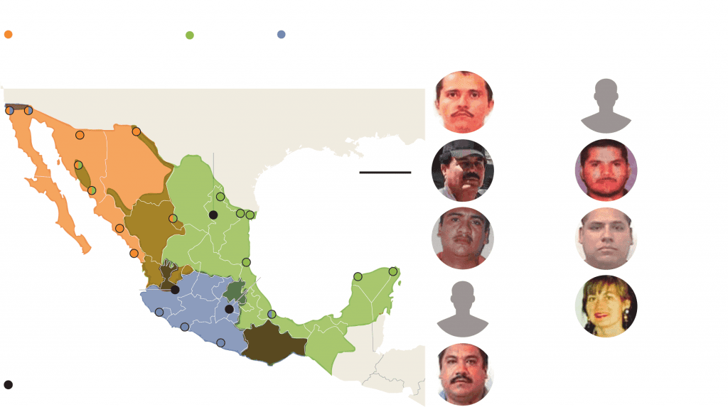 Nuevo Mapa Del Narco En Mexico